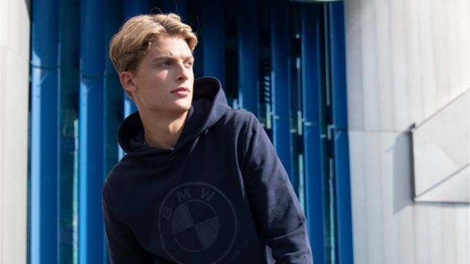 BMW Lifestyle Lookbook 2023, sweat à capuche BMW M logo unisexe BMW Lifestyle Lookbook, sweat à capuche BMW M logo unisexe